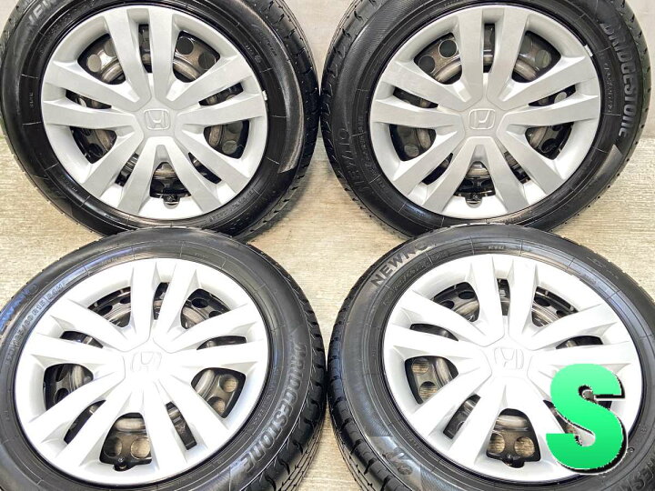 楽天市場】185/60R15 ブリヂストン NEWNO ホンダ純正 15x6.0 100-4穴 