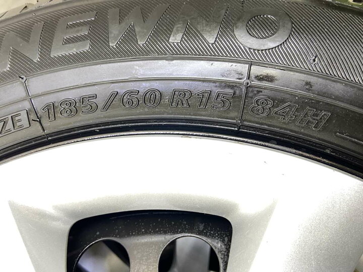 楽天市場】185/60R15 ブリヂストン NEWNO ホンダ純正 15x6.0 100-4穴 