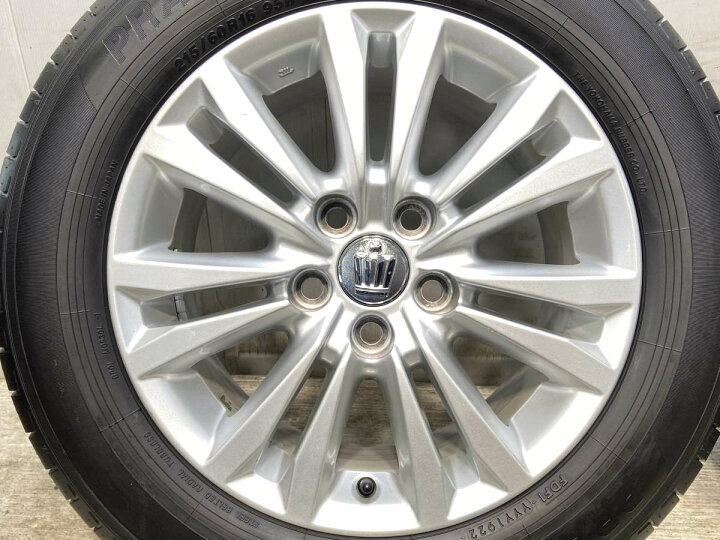 楽天市場】215/60R16 イエローハット PRACTIVA トヨタ純正 16x7.0 40 