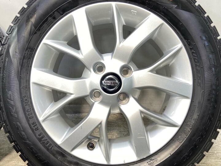 楽天市場】185/65R15 ピレリ アイスアシンメトリコ+ 日産純正 15x5.5 