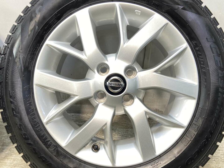 楽天市場】185/65R15 ピレリ アイスアシンメトリコ+ 日産純正 15x5.5 