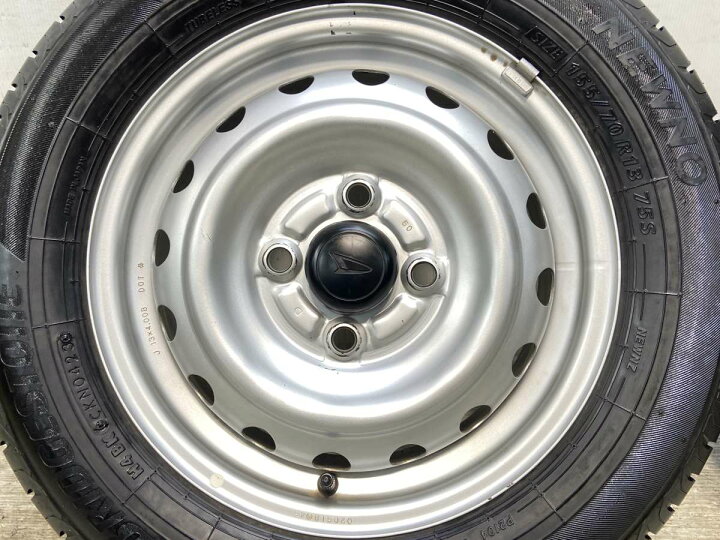 楽天市場】155/70R13 ブリヂストン NEWNO ダイハツ純正 13x4.0 100-4穴 