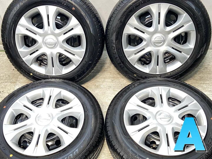 楽天市場】165/70R14 ダンロップ エナセーブ EC204 日産純正 14x5.5 