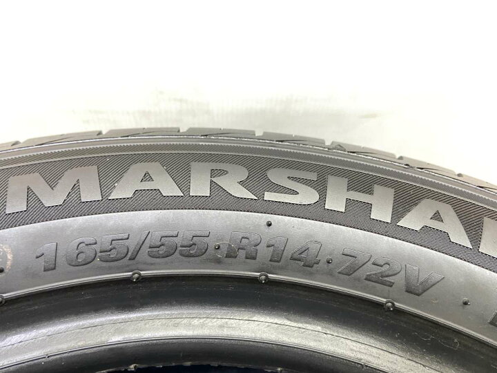 楽天市場】165/55R14 MARSHAL MH15 中古タイヤ サマータイヤ 4本セット 