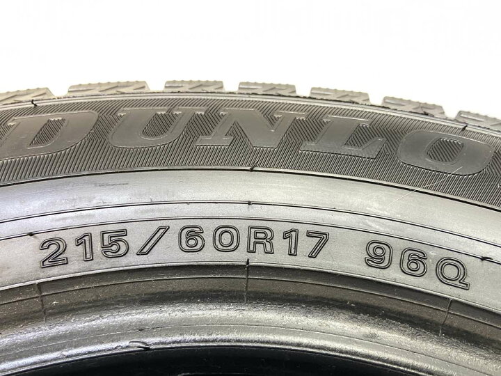 楽天市場】215/60R17 ダンロップ ウィンターマックス WM02 中古タイヤ 