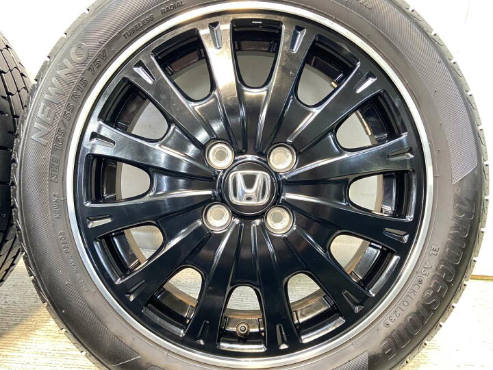 楽天市場】165/55R15 ブリヂストン NEWNO ホンダ純正 15x4.5 45 100-4 