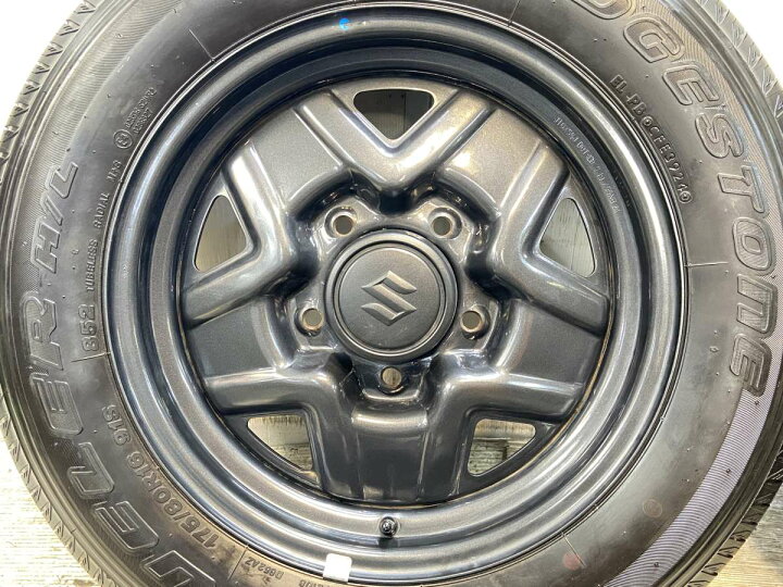 楽天市場】175/80R16 ブリヂストン デューラー H/L 852 スズキ純正 