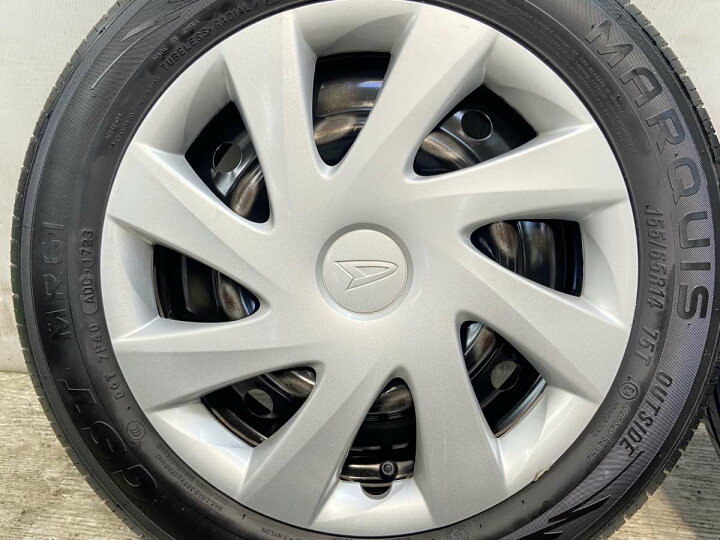 楽天市場】155/65R14 MARQUIS CST MR61 ダイハツ純正 14x4.5 100-4穴 