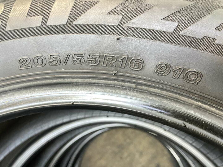 楽天市場】205/55R16 ブリヂストン ブリザック VRX3 中古タイヤ 