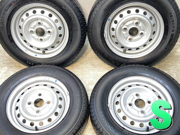 楽天市場】145/80R12 80/78LT ヨコハマ スーパーバン 356 TOPY A100 