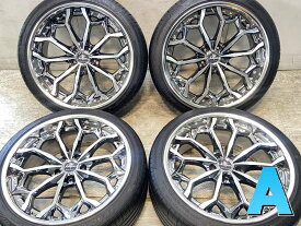 245/35R20 　 ARMSTRONG WEDS ジルドーン 20x9.0 43 114.3-5穴 中古タイヤ サマータイヤ ホイールセット 4本セット