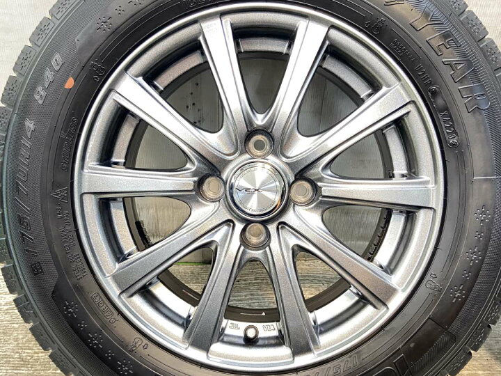 楽天市場】175/70R14 グッドイヤー アイスナビ 7 VEX 14x5.5 38 100-4 