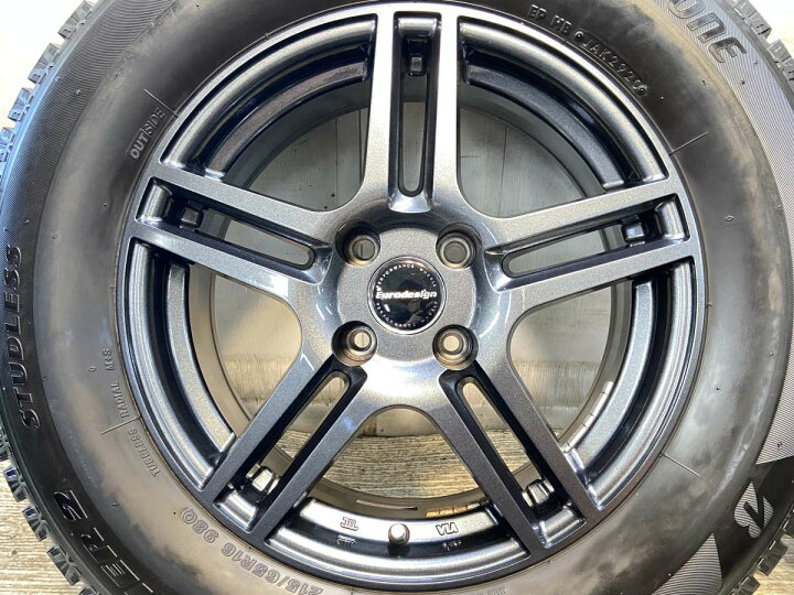 楽天市場】215/65R16 ブリヂストン アイスパートナー2 EURODESIGN 16x6 