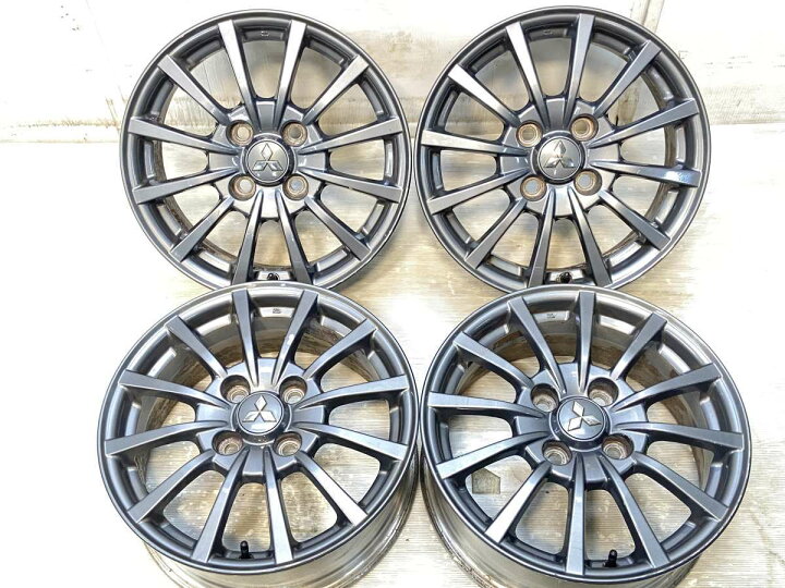 楽天市場】16x6.5 43 114.3-4穴三菱純正 中古ホイール 4本セット 