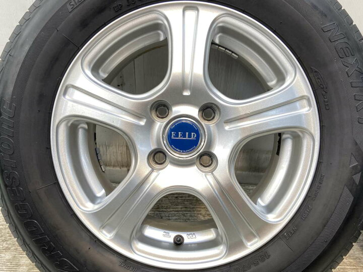 楽天市場】185/70R14 ブリヂストン ネクストリー FEID 14x5.5 50 100-4 