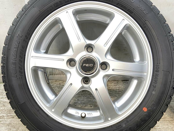 楽天市場】155/65R14 グッドイヤー アイスナビ 7 FEID 14x4.5 45 100-4 