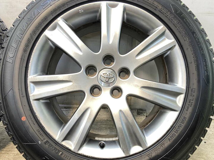 楽天市場】225/60R18 グッドイヤー アイスナビ SUV トヨタ純正 18x7.5 