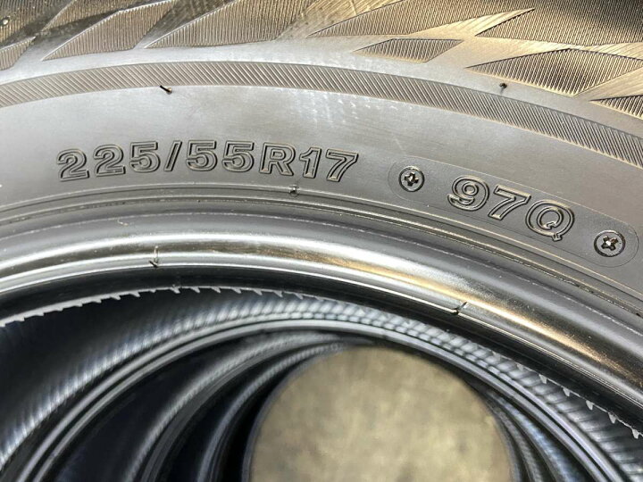 楽天市場】225/55R17 ブリヂストン ブリザック VRX2 中古タイヤ 