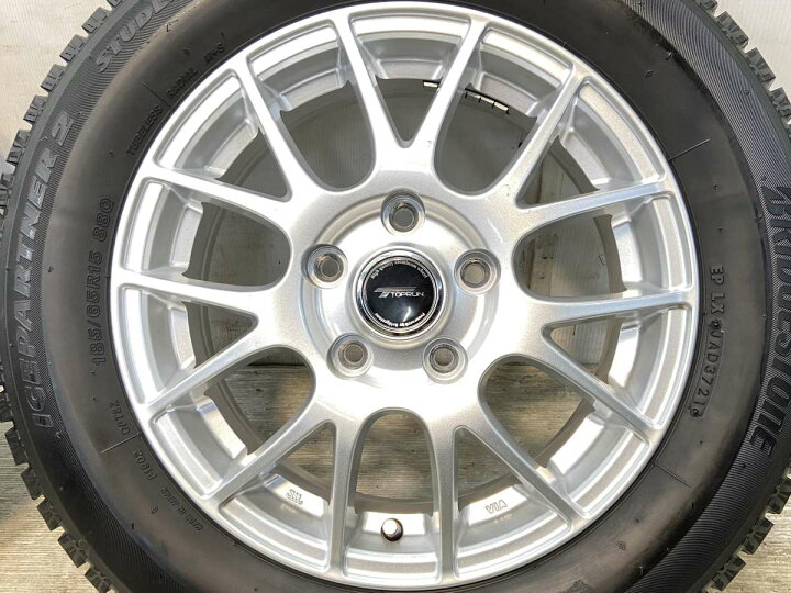楽天市場】185/65R15 ブリヂストン アイスパートナー2 TOPRUN 15x5.5 