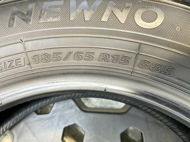 楽天市場】185/65R15 ブリヂストン NEWNO 中古タイヤ サマータイヤ 1本 
