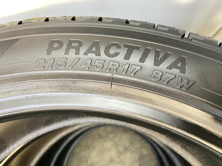 楽天市場】215/45R17 イエローハット PRACTIVA 中古タイヤ サマー 