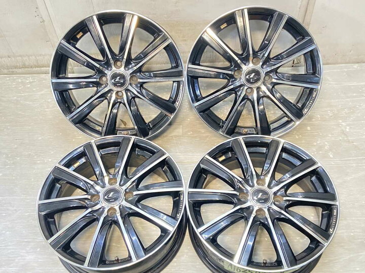 楽天市場】16x6.0 50 100-4穴WEDS レオニス 中古ホイール 4本セット 