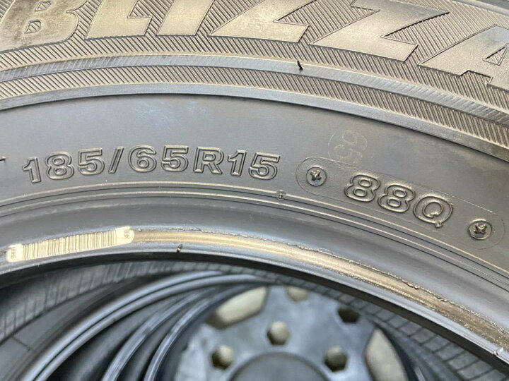 楽天市場】185/65R15 ブリヂストン ブリザック VRX 中古タイヤ 