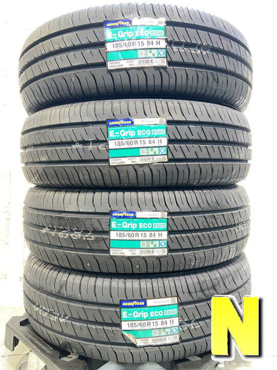 楽天市場】185/60R15 グッドイヤー エフィシェントグリップ エコ EG02 