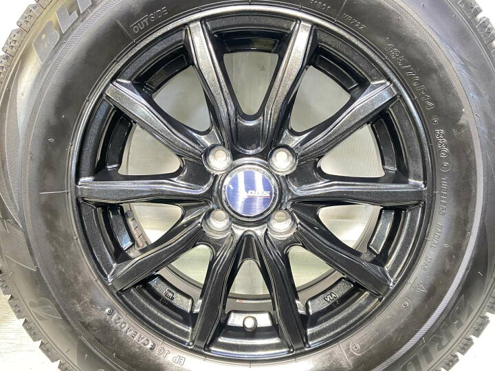 楽天市場】185/70R14 ブリヂストン ブリザック VRX2 DOS 14x5.5 38 100 
