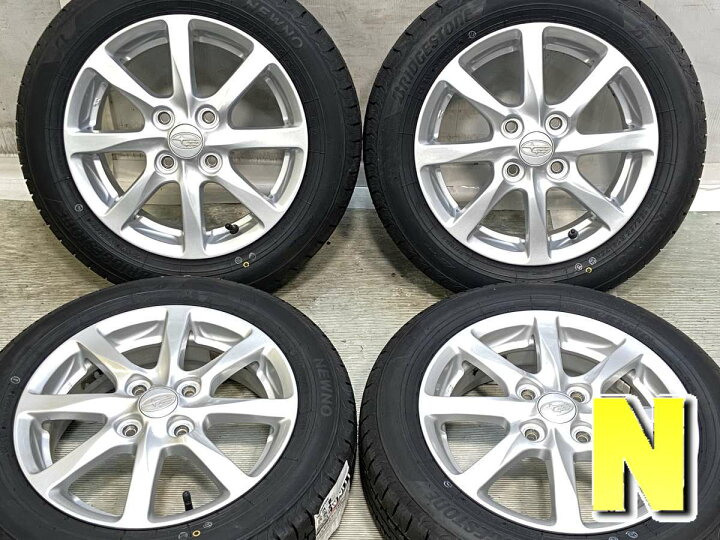 楽天市場】155/65R14 ブリヂストン NEWNO スバル純正 14x4.5 45 100-4 