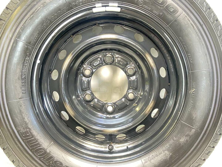 楽天市場】195/80R15 107/105L LT ブリヂストン V600 トヨタ純正 