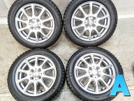 155/65R14 トーヨータイヤ オブザーブ ガリット GIZ 　 LAYCEA 14x4.5 45 100-4穴 中古タイヤ スタッドレ…