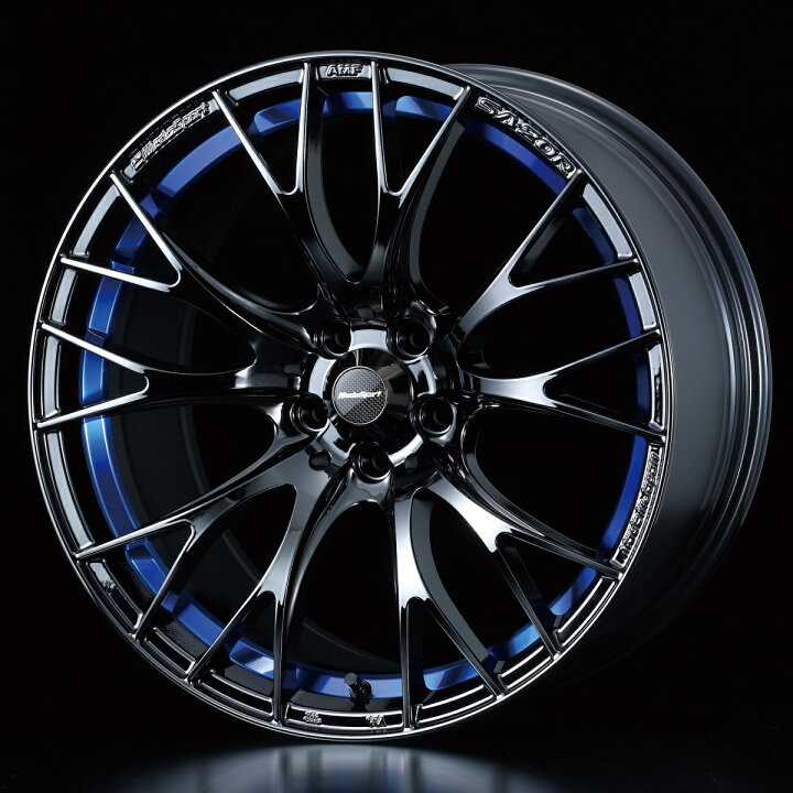 楽天市場】ウエッズ Weds Sport SA-20R 17x7.0J 43 100-4穴 ブルー 