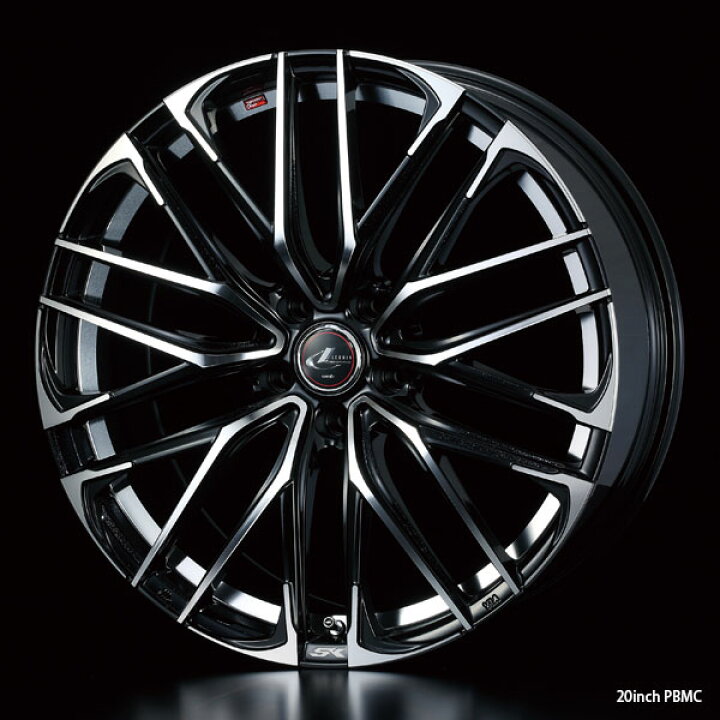 楽天市場】ウェッズ レオニス SK 19x8.0J 43 114.3-5穴 PBMC（パール 