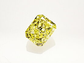 0．313ct　FANCY　INTENSE　YELLOW　SI1　イエローダイヤモンド　ルース