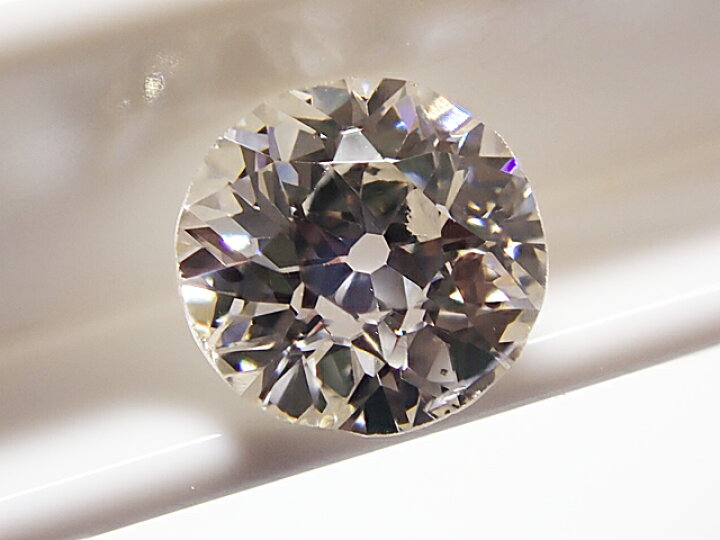 楽天市場】0．834ct K，SI1，オールドヨーロピアンカット 