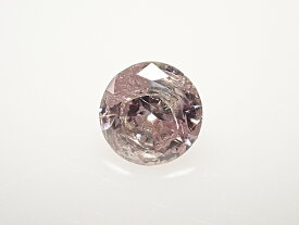 0．100ct　FANCY　LIGHT　BROWNISH　PINK　I2　ピンクダイヤモンド　ルース