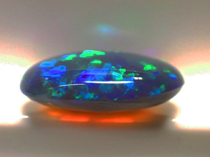 楽天市場】大粒 4．011ct 天然 ブラックオパール ルース : アイン  