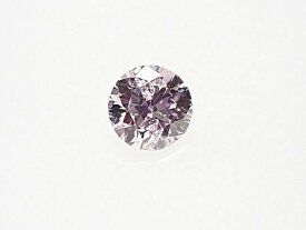 0．098ct　LIGHT　PINK　PURPLE　I1　ピンクダイヤモンド　ルース