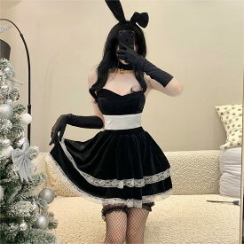 サンタクロー サンタコス クリスマス衣装 かわいい パーティードレス サンタ ワンピース 仮装 衣装 6点セット レディース ドレス