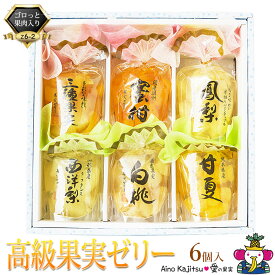 あす楽対応 お中元 夏 フルーツ ゼリー ギフト【果実ごろっと高級 ゼリーセット 6個(Z6-2)】常温保存 日持ち3ヶ月以上 内祝い お見舞 出産 お返し お供え 法事 お祝い 婚礼 快気祝い お見舞い 手土産 お礼 贈り物 プレゼント お返し 果物 ごろっと贅沢仕上げ