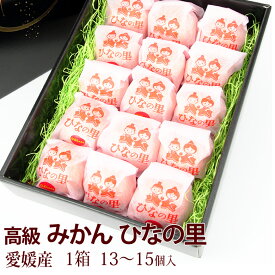 【指定不可｜入荷次第発送】高級 みかん ひなの里（愛媛県真穴産）SS〜Mサイズ 13〜15個入 フルーツ ギフト 詰め合わせ プレゼント 手土産 お誕生日 お祝い 御祝い 内祝い 出産内祝い 贈り物 お礼 御見舞 お見舞い 退院祝い 快気祝い 景品 果物 お返し お供え お供え物 法事