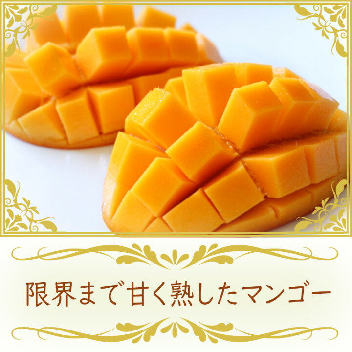 楽天市場】【送料込】宮崎産 完熟マンゴー(2Lサイズ 2個セット 糖度13 