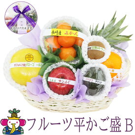 フルーツ 盛り合わせ 果物 くだもの セット お彼岸 お供え お供え物 四十九日 御仏前 御霊前 お忌み 法事 法要【最強翌日配送 御供 季節のフルーツ平かご盛 B 】 詰め合わせ お忌み お悔やみ くだもの 盛籠 葬儀 仏事 三回忌 49日 引き出物 お返し
