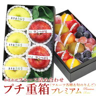 フルーツ ギフト りんご 林檎 フルーツボックス 詰め合わせ お誕生日 お供え お祝い お彼岸【プチ重箱プ…