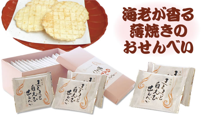 富山 しろえび 白えびせんべい きときと白えびせんべい32枚（2枚×16袋） シロエビ 煎餅 きときと 富山湾 おみやげ あいの風