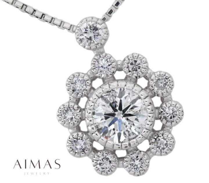 楽天市場】【ｾｰﾙ】メインダイヤモンド 1.138ct (F I1) ネックレス  