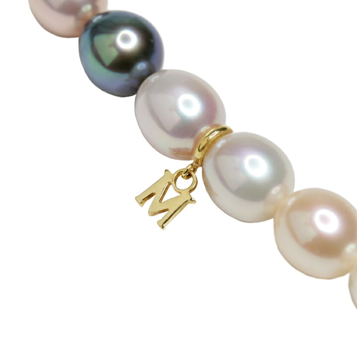 楽天市場】【MIKIMOTO】ミキモト マルチパール 約10mm〜8mm ネックレス 