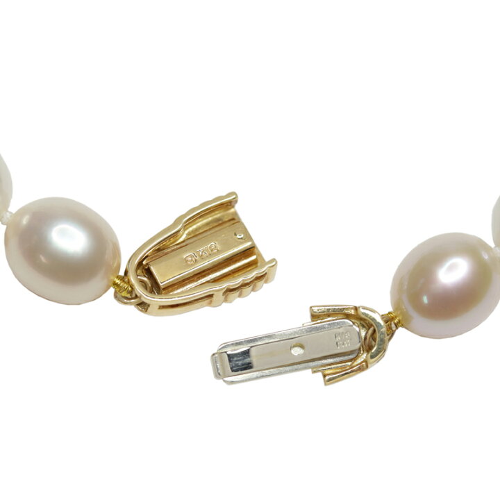 楽天市場】【MIKIMOTO】ミキモト マルチパール 約10mm〜8mm ネックレス 