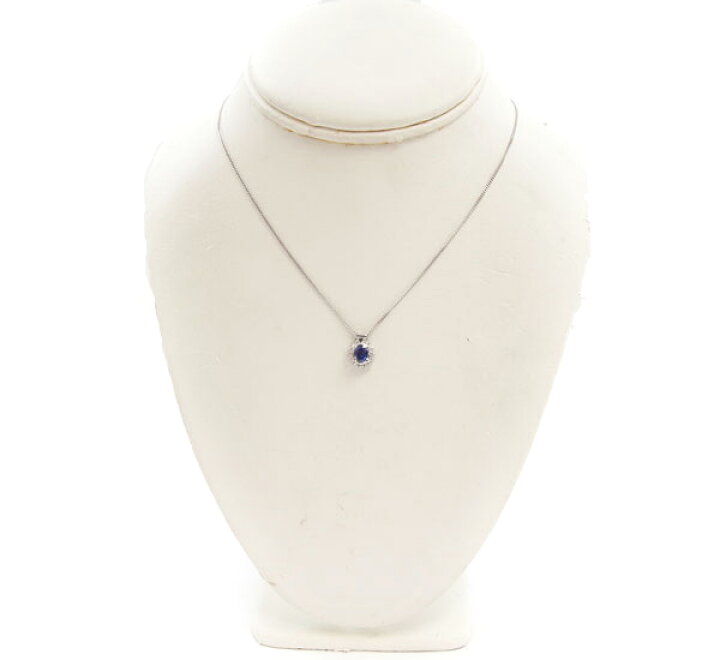 楽天市場】【ジュエリー】ブルーサファイア 0.74ct ダイヤモンド 0.18 